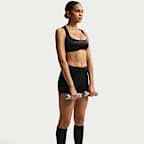 Bra con scollo arrotondato aperto NikeSKIMS Satin Shine – Donna
