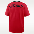 Cincinnati Reds Cooperstown Ringer Men's Nike MLB T-Shirt