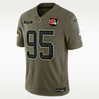 Myles Garrett Cleveland Browns Salute to Service Men's Nike Dri-FIT NFL Limited Jersey