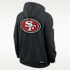 San Francisco 49ers Utility Player Sideline Men's Nike Dri-FIT NFL Full-Zip Hoodie