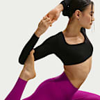 Nike Zenvy Women's High-Waisted Full-Length Leggings with No Front Seam