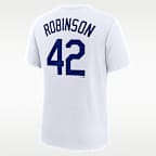 Jackie Robinson Brooklyn Dodgers Cooperstown Men's Nike MLB T-Shirt