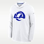 Los Angeles Rams Alt Men's Nike Dri-FIT NFL Long-Sleeve Hooded Top