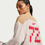 Nike Sportswear Women's Oversized Long-Sleeve Cropped Jersey