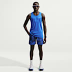 Nike Miler Men's Dri-FIT 7" Brief-Lined Printed Running Shorts