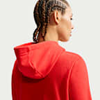 Sudadera con gorro de fútbol de cierre completo Nike para mujer Norway Club Fleece