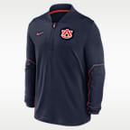 Auburn Sideline Men's Nike Dri-FIT College 1/2-Zip Top