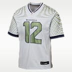 Jersey Nike de la NFL de partido para niños talla grande 12s Seattle Seahawks colección Rivalries