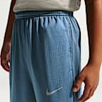 Spodnie do biegania z dzianiny dla dużych dzieci (chłopców) Nike Miler