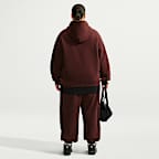 Felpa pullover oversize con cappuccio Nike Studio Fleece di peso medio (Plus size) – Donna