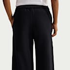 Nike Studio Fleece Heavyweight Women's Mid-Rise Wide-Leg Pants