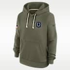Indianapolis Colts Salute to Service Sideline Women's Nike Dri-FIT NFL Pullover Hoodie