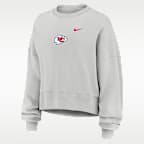 Kansas City Chiefs Primetime Phoenix Women's Nike NFL Oversized Pullover Crew