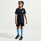 Jersey de fútbol Nike Aero-FIT Authentic de la selección de fútbol masculino de Estados Unidos visitante 2026/27 Match para niños talla grande