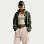 Nike Sportswear Women's Oversized Mid-Rise Fleece Trousers