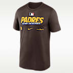 San Diego Padres 2026 Postseason Authentic Collection Legend Men's Nike Dri-FIT MLB T-Shirt