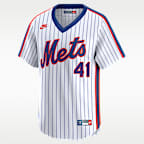Tom Seaver New York Mets Cooperstown 40th Anniversary Men's Nike Dri-FIT MLB Limited Jersey