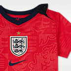 England 2026 Stadium Away Baby/Toddler Nike Football Replica 3-Piece Kit