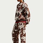 Nike Studio Fleece Medium Weight  Women's Oversized High-Rise Cuffed Pants