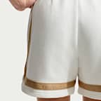 Shorts de básquetbol de tejido Fleece de 13 cm para mujer Nike Crossover