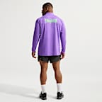 Playera de correr Nike Stride Dri-FIT de medio cierre para hombre