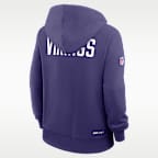 Minnesota Vikings Alt Pack Women's Nike Dri-FIT NFL Pullover Hoodie