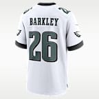 Saquon Barkley Philadelphia Eagles Men's Nike NFL Game Jersey