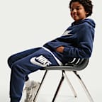 Pants para niños talla grande Nike Sportswear Club Fleece