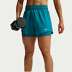 Nike One Women's Dri-FIT High-Waisted 3" 2-in-1 Shorts