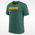 Playera Nike de la NFL para hombre Green Bay Packers Long Pass