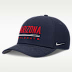 Arizona Sideline Practice Rise Men's Nike Dri-FIT College Adjustable Hat