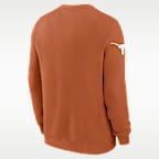 Texas Sideline Club Men's Nike College Pullover Crew