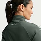 Nike Langarm-Jacke mit durchgehendem Reißverschluss (Damen)
