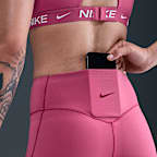 Nike Universa Women's High-Waisted 5" Biker Shorts with No Front Seam