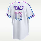 Salvador Perez Kansas City Royals City Connect Men's Nike MLB Stadium Jersey