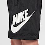 Nike Sportswear Club geweven kindershorts (15 cm)