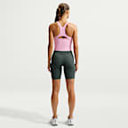 Nike Zenvy Cykelshorts med hög midja 20 cm för kvinnor