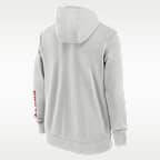 Sudadera con gorro Nike de la NFL de cierre completo para hombre San Francisco 49ers Club