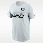Las Vegas Raiders Sideline Team Issue Men's Nike Dri-FIT NFL T-Shirt