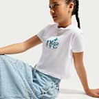 Nike Sportswear Older Kids' (Girls') Cropped Mod T-Shirt