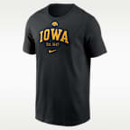 Playera universitaria Nike para hombre Iowa Academic Arch