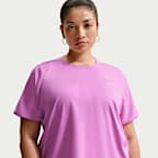 Nike Swift Women's Dri-FIT Short-Sleeve Running Top (Plus Size)
