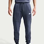 Calças desportivas de lã cardada Nike Tech para homem