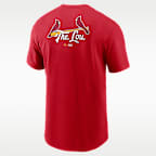 Playera Nike de la MLB para hombre St. Louis Cardinals 2-Hit