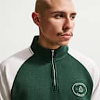Nike Club Men's 1/2-Zip Fleece Top