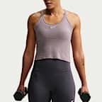 Nike One Bike Shorts mit hohem Bund für Damen (ca. 12,5 cm)