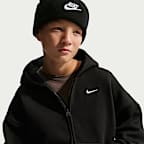 Nike Sportswear Solo Swoosh Big Kids' Fleece Full-Zip Hoodie