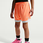 Shorts de básquetbol Dri-FIT para niños talla grande A'ja Wilson