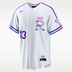 Salvador Perez Kansas City Royals City Connect Men's Nike MLB Stadium Jersey
