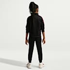 Nike リトルキッズ Dri-FIT ライフスタイル ツーピース フルジップ プロパス パイピング セットアップ